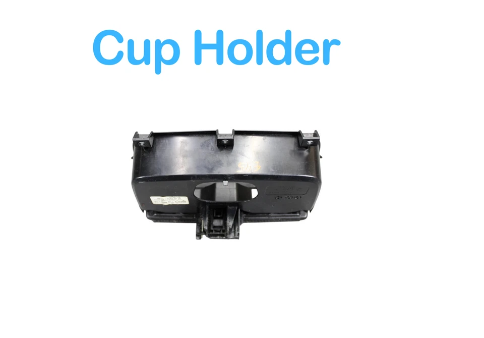 09-15 BMW 740i 740Li 750i 750Li F01 consola central portavasos grano de madera OEM Foto 3 de 4