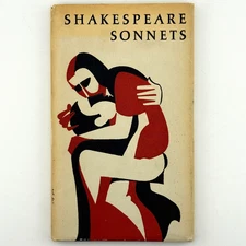 Vintage The Sonnets of Shakespeare Peter Pauper Press HC Dust Jacket Illustrated