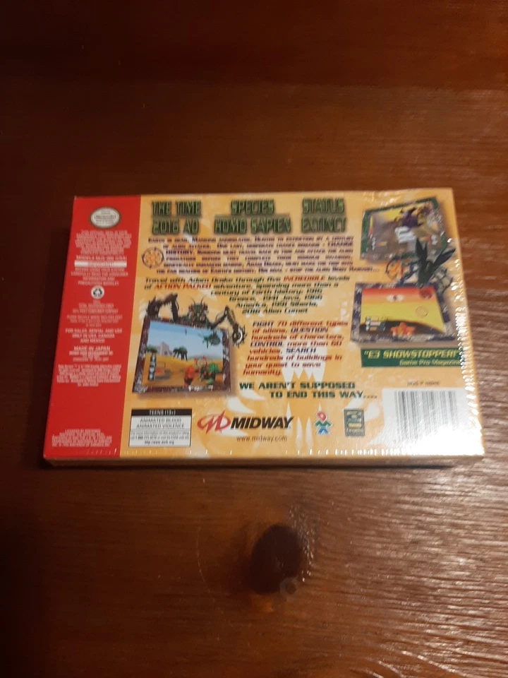 Nintendo 64 Body Harvest SELLADO DE FÁBRICA... IMPECABLE Foto 2 de 4