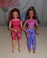 BARBIE   2 X MTM YOGA GIRLS CURVY