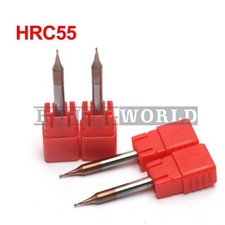 1PCS 2-Flute 0.1-0.9mm CARBIDE MINIATURE END MILL *gi