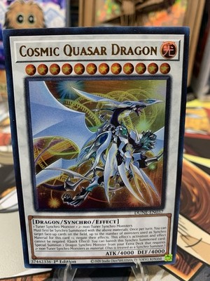 Cosmic Quasar Dragon DUNE-EN037 Duelist Nexus 1st Edition