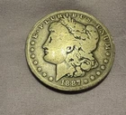 1887-O Morgan Silver Dollar – Nice Coin – 90% Silver – New Orleans sbs