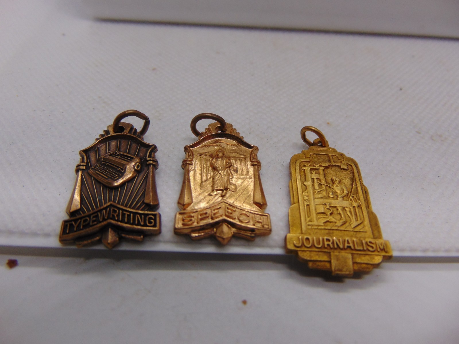 Vintage High School Competition Pins FTA Awards Collection, Free Shipping