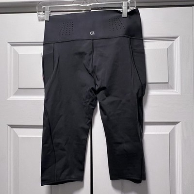 New Gap Fit Sculpt Revolution Crop Legging Black NWT Max Compression High Rise L