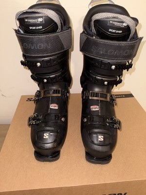 Salomon S/Pro Alpha 110 Men's Ski Boots Black GripWalk Custom Shell HD 27/27.5