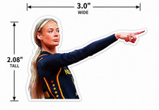 Sophie Cunningham Sticker 2.0x 3.0 Indiana Fever WNBA Top Quality print