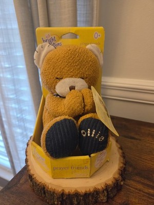 Bright Inspirations Prayer Friends OLLIE plush stuffed bear 2003 Kids II NIB