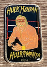 Hulk Hogan WWF 1 Oz .999 Silver Art Bar Hand Enameled Retro Vibe Wrestling Piece — photo 4