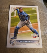 SALVADOR PEREZ 2022 Topps Opening Day Baseball Card #215 Kansas City Royals MLB