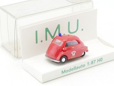 IMU 03100 BMW Isetta Volunteer Fire Department Model 1:87 Mint! OVP 1608-09-87