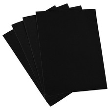 4 x Self-Adhesive Velvet Patches Repairs Patches Black