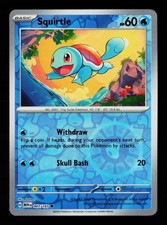 Carta Pokemon Squirtle 007/165 Reverse Holofoil Scarlatto e Viola 151 -B10