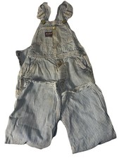 VTG Osh Kosh B'Gosh Overalls Union Made Sanforized Hickory Vestbak USA