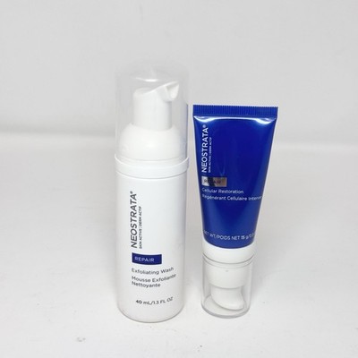 Neostrata Skin Active Exfoliation Wash & Repair Cellular Restoration Set Travel