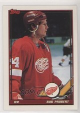 1991-92 Topps Bob Probert #198 fm0