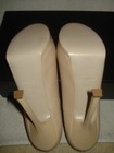 100% AUTHENTIC NEW WOMEN YVES SAINT LAURENT TRIBUTE CREAM PUMP/HEELS US 10 — photo 5