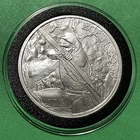 Robinhood Medieval Hero Coin 1 Troy Oz .999 Fine Pure Silver Round Medal