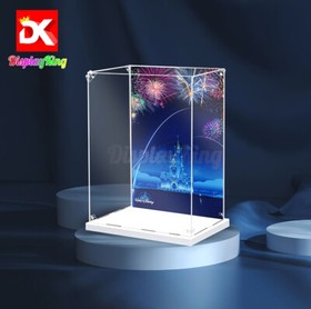 Display King-Display case with screw for Lego The Disney Castle 71040 (US STOCK)