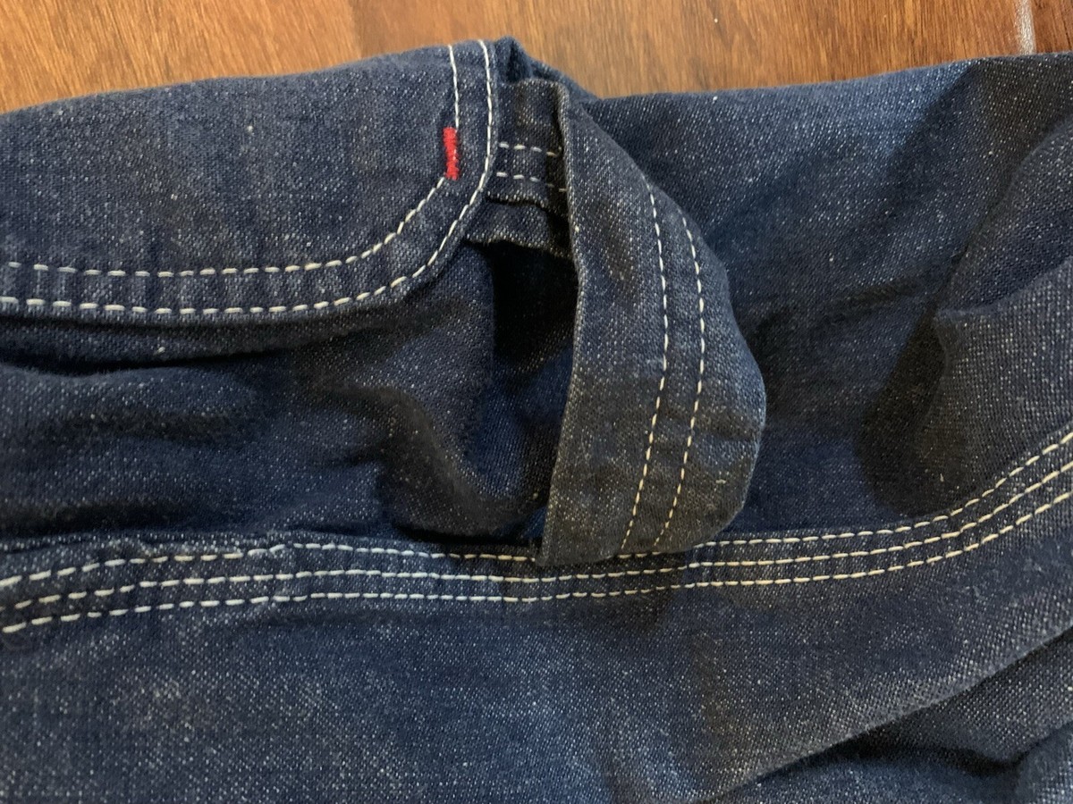 Vintage 60s 70s Montgomery Ward Denim Chambray Overalls 36 Vintage 60s 70s Montgomery Ward Denim Chambray Overalls 36