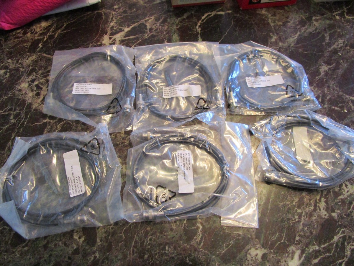 BMCケーブル 6 Packs BNC Male Cable 48 in. BMC Male Plug to BNC Male Plug Cable
