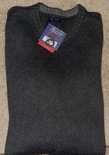Mens Croft  Barrow Classics Long Sleeve Crewneck Sweater Size XL - NWT NEW