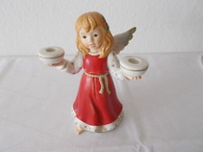 Goebel Figur Engel mit zwei  Kerzenständer 42-093
