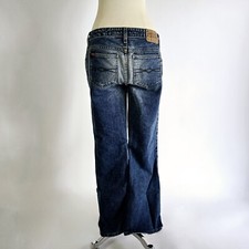Vintage 99s 00s Y2K Mudd Flare jeans low rise Bell Bottom Mid Wash
