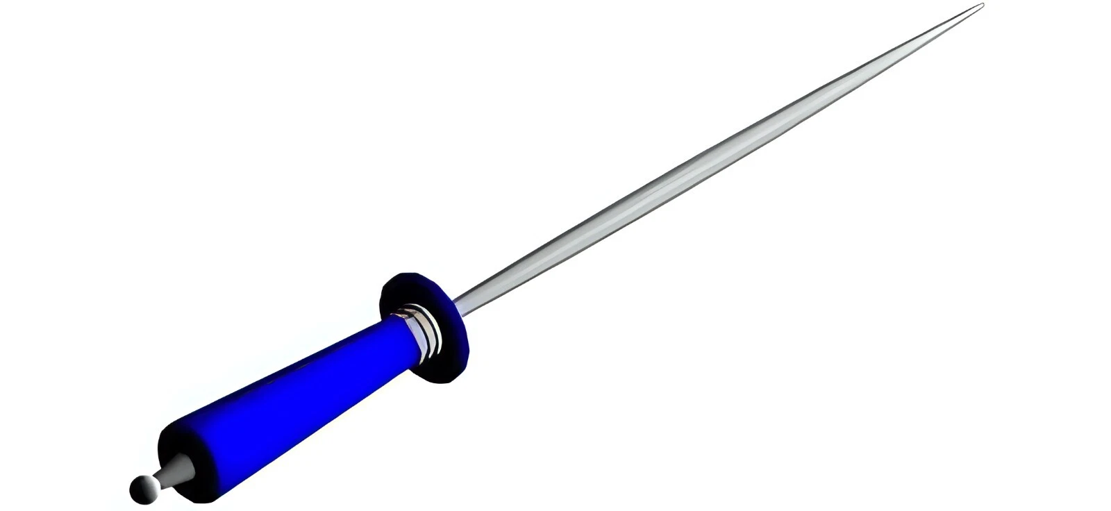 Phoenix 320mm Diamond Butcher's Chef's Sharpening Steel, Blue.
Opens in a new window or tab