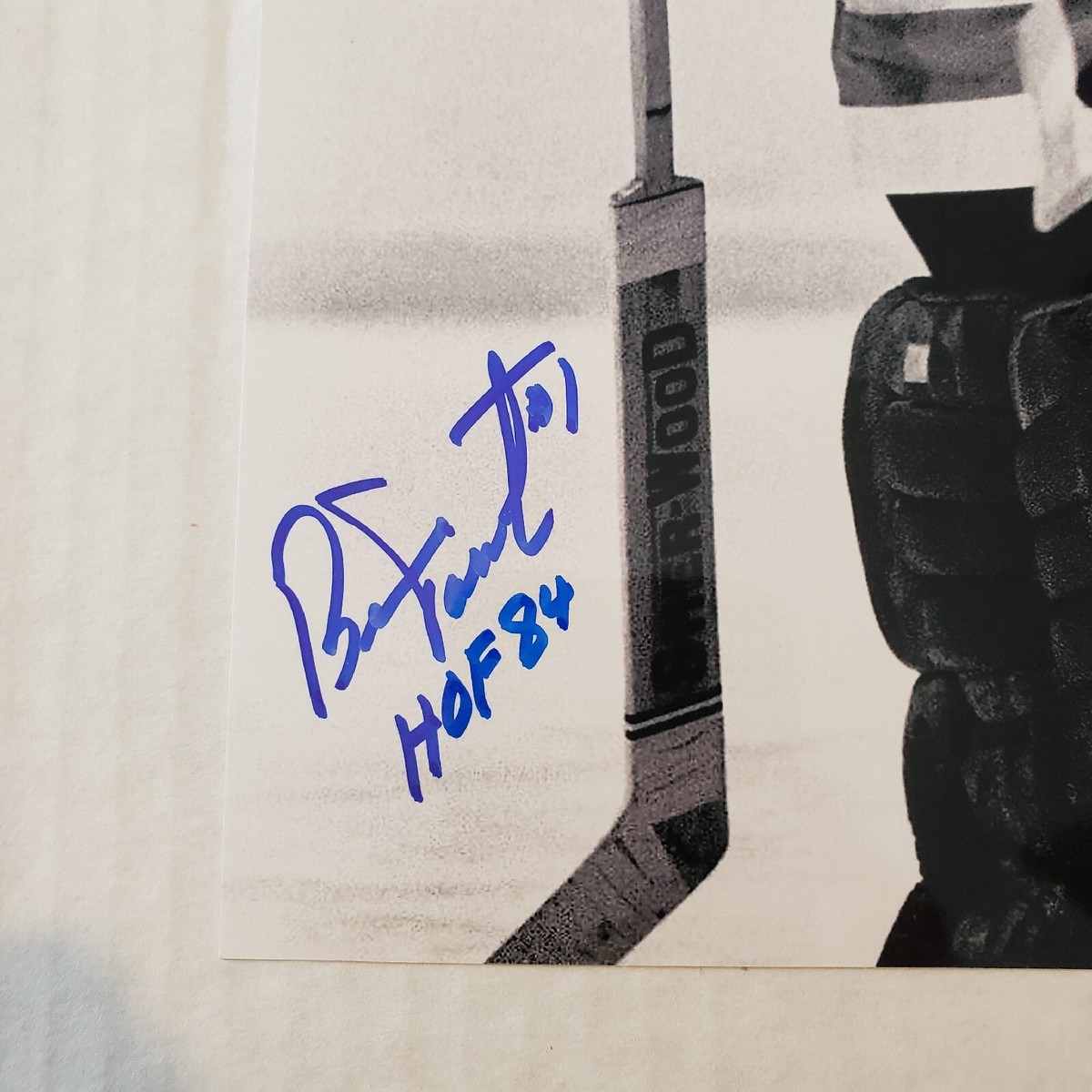 BERNIE PARENT BOBBY CLARKE HOF Autographed Signed 8x10 Photo Philadelphia  Flyers