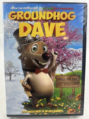 GROUNDHOG DAVE (DVD, 2019) DMA Dream Machine Animation NIB NEW SEALED