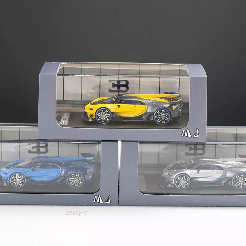 MJ モデル 1/64 ブガッティ ビジョン GT 黄色 Amazon.com: MINI GT Bugatti Vision Gran Turismo Yellow and