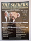 The Seekers - The Golden Jubilee Farewell Tour 50th Anniversary,A5 Flyer #B15764