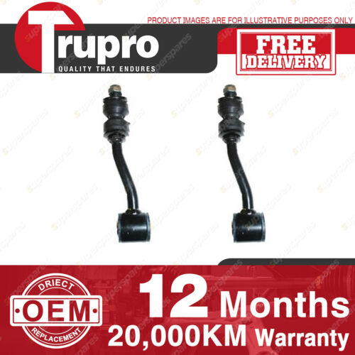 2 Pcs Trupro Front Sway Bar Links for JEEP CHEROKEE Inc. Sportwagon 93-95 - Picture 1 of 2