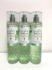 3PC Bath Body Works Gingham Fresh Fine Fragrance Mist Body Spray 8oz