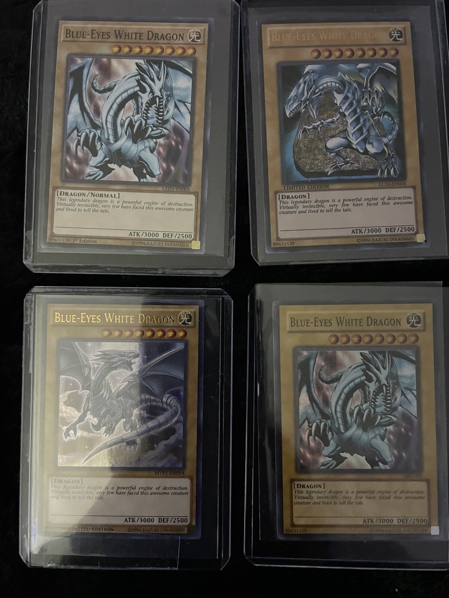 1996 blue eyed dragon yugioh card Blue-Eyes White Dragon (UTR) [YSKR-EN001] Ultimate Rare  Darkwater Games