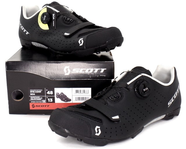 SCOTT MTB Comp Boa Mountain Bike Shoes Black Men's Size 13 US / 48 EU for  sale online | eBay