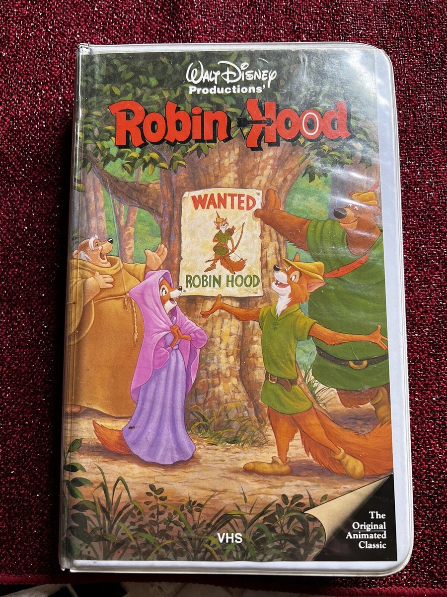Walt Disney - Robin Hood - RARE Black Diamond - VHS | eBay