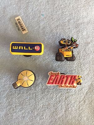 WALL-E JIBBITZ WALL-E SHOE CHARMS WALL-E CLOG CHARMS SAVE THE EARTH SHOE CHARMS