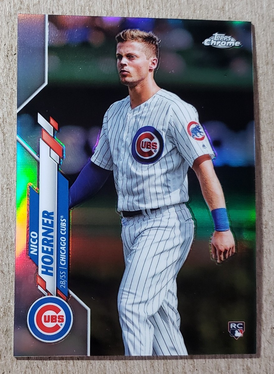 2020 Topps Chrome Image Variation Refractor Nico Hoerner RC