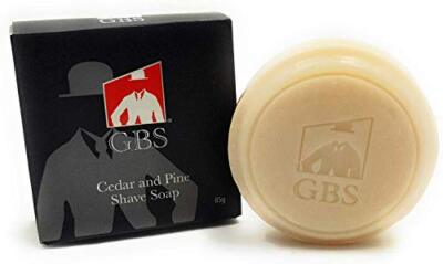 G.B.S 97% MenS Cedar & Pine Shave Soap â  All Natural Shave Soap for Men- Cre...