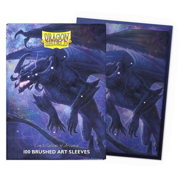 Signoir Brushed Art Constellations Standard Size Dragon Shield Sleeves