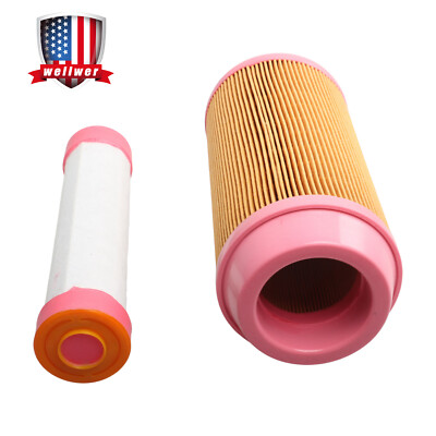 Aftermarket Air Cleaner Cartridge Kit for Kubota ZD331P ZD331RP ZD326P ZD1211R