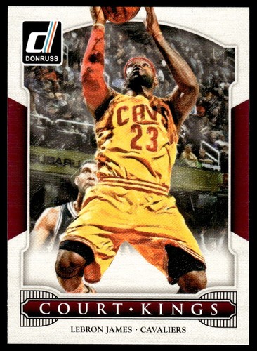 LeBron James #7 2014 Panini Donruss Court Kings card