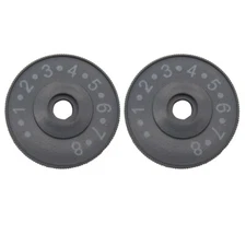 for JUKI DDL 227, DDL 555 SEWING MACHINE STITCH LENGTH DIAL 2PCS