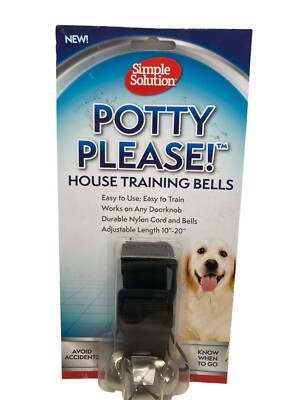 #ad #ad Simple Solutions Potty Please House Training Bells Bells amp; Durable Nylon Cord $8.99