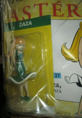 Asterix - Plastoy Statuette - ZAZA + Paperback - Number 27