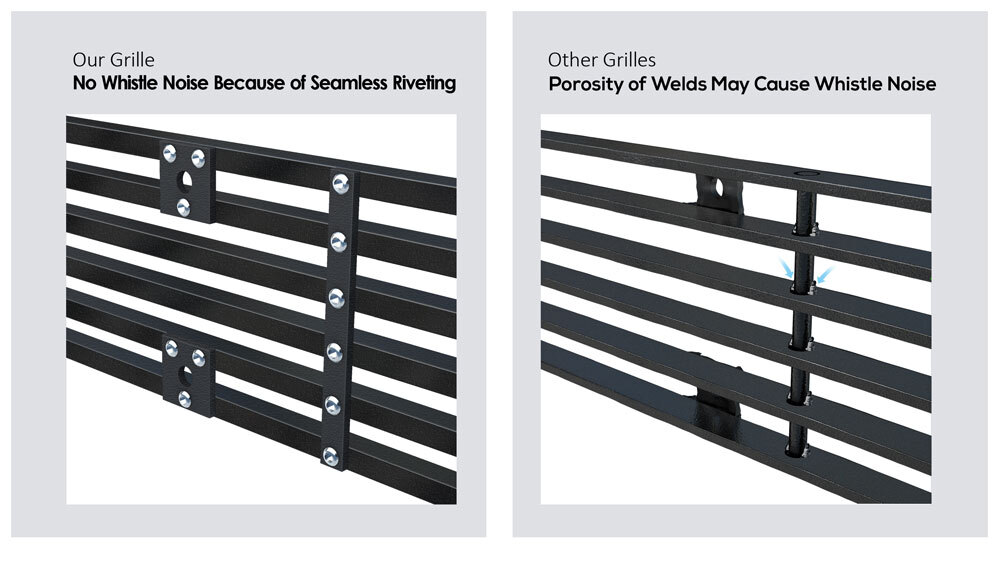 Fits 1999-2002 Chevy Silverado 1500/2500 Upper Black Billet Grille Grill Insert