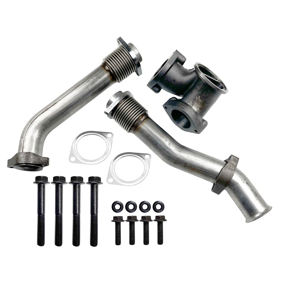 Kit de tubería de turbocompresor para Ford 1999.5-2003 7.3L diésel Powerstroke Foto 2 de 4