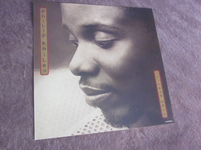 Philip Bailey 1984 Chinese Wall 12x12 Promo Cover Flat Poster Earth Wind & Fire